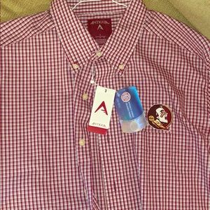 Men’s Florida State Seminole’s l/s button up